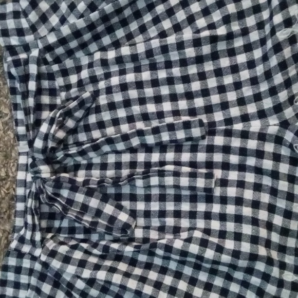 BLU PERRY Checked Cotton Shorts - Picture 4 of 9